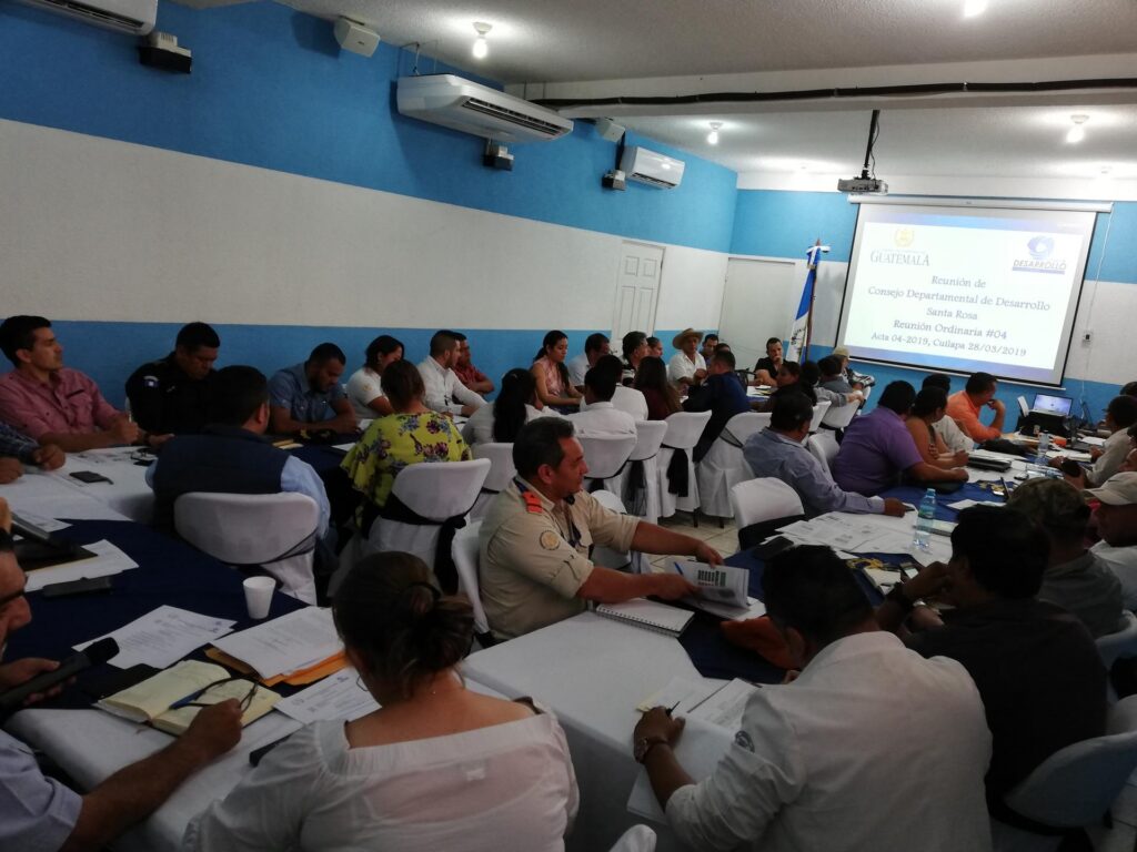 Reunión Ordinaria de Consejo Departamental de Desarrollo